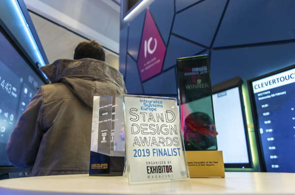 Clevertouch Stand Design Awards 2019 Finalist